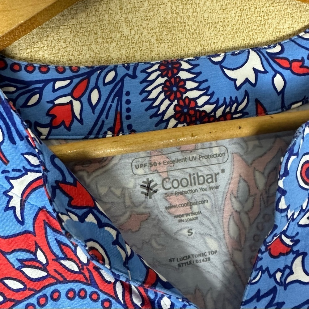 Coolibar St Lucia Tunic Top Size Small - Picture 2 of 9
